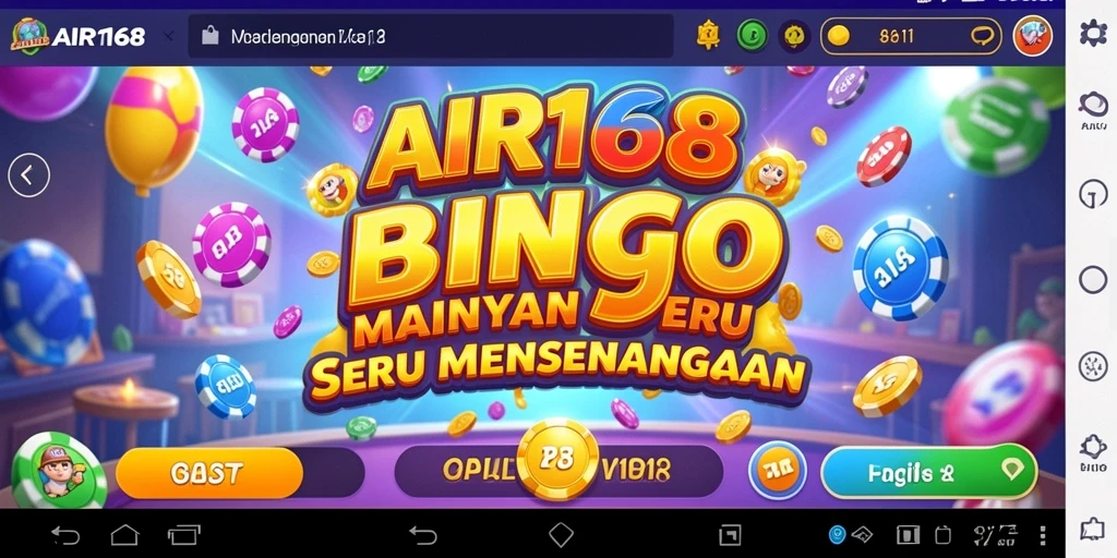 Tampilan gameplay Bingo yang seru dan interaktif.