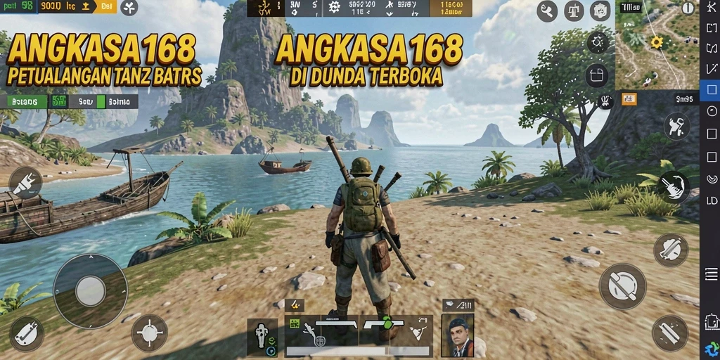 Gameplay ANGKASA168 menampilkan petualangan seru di dunia terbuka.