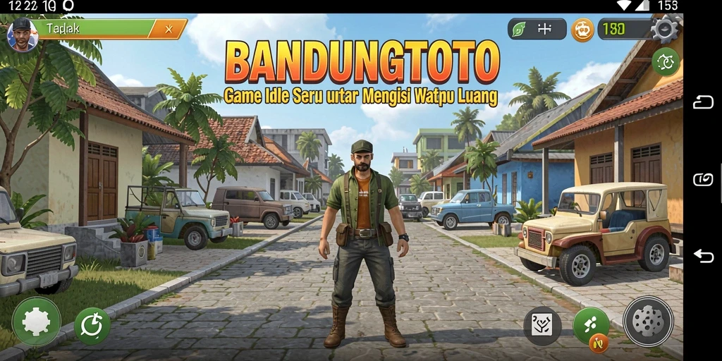 Tampilan gameplay BANDUNGTOTO yang santai dan menghibur.