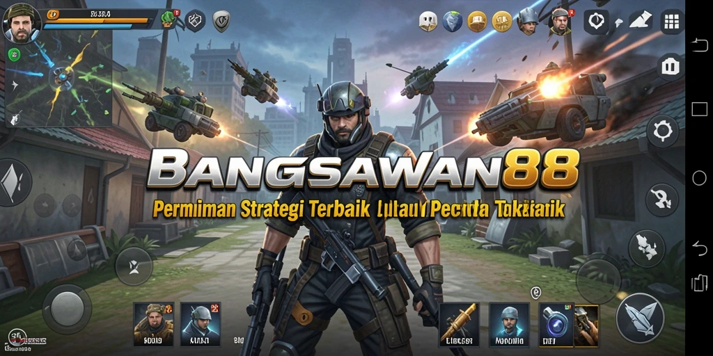 Tampilan gameplay yang menantang dalam BANGSAWAN88.