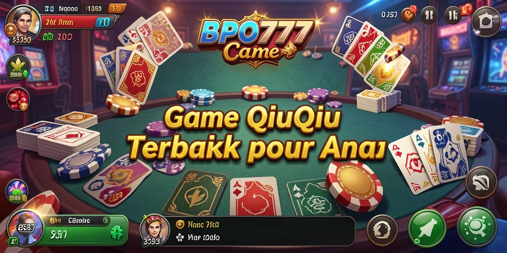 Screenshot BPO777 menampilkan gameplay menarik QiuQiu.