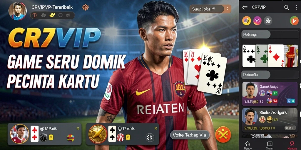Tampilan gameplay seru dan interaktif dalam CR7VIP.