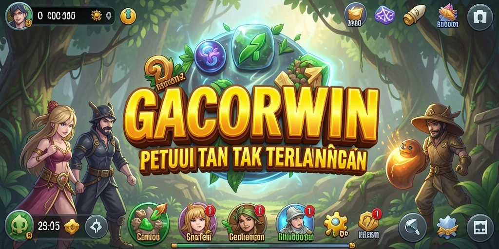 Gameplay GACORWIN menunjukkan momen petualangan seru dengan grafis yang memukau.