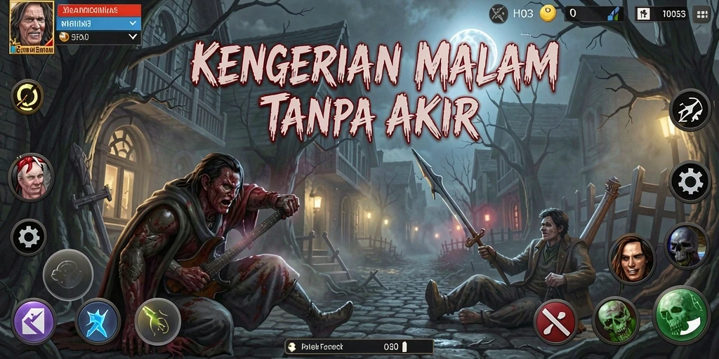 Gameplay menegangkan H03 dengan suasana mencekam dan makhluk menyeramkan.