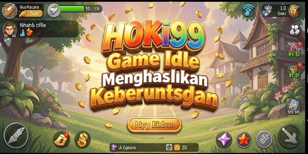 Tampilan gameplay Idle HOKI99 yang menarik dan menyenangkan.