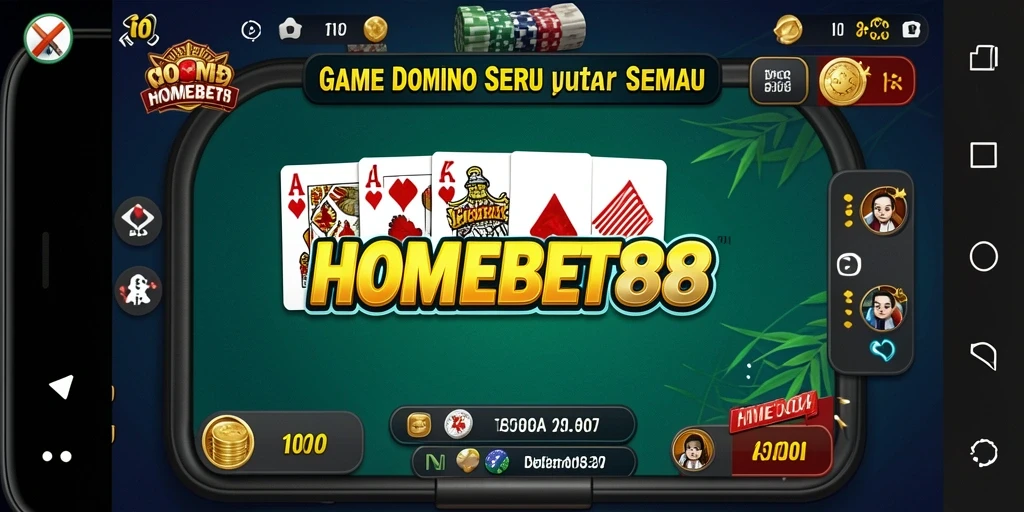 Gameplay seru HOMEBET88 dengan tampilan yang memukau.