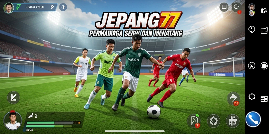 Screenshot gameplay <strong>JEPANG77</strong> yang menunjukkan aksi seru dalam permainan olahraga.