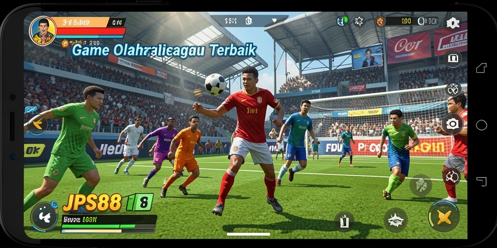 Screenshot JPS88 menampilkan aksi seru dalam permainan olahraga.