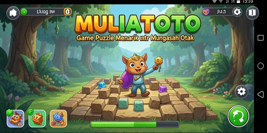 Screenshot gameplay MULIATOTO yang menampilkan tantangan seru.