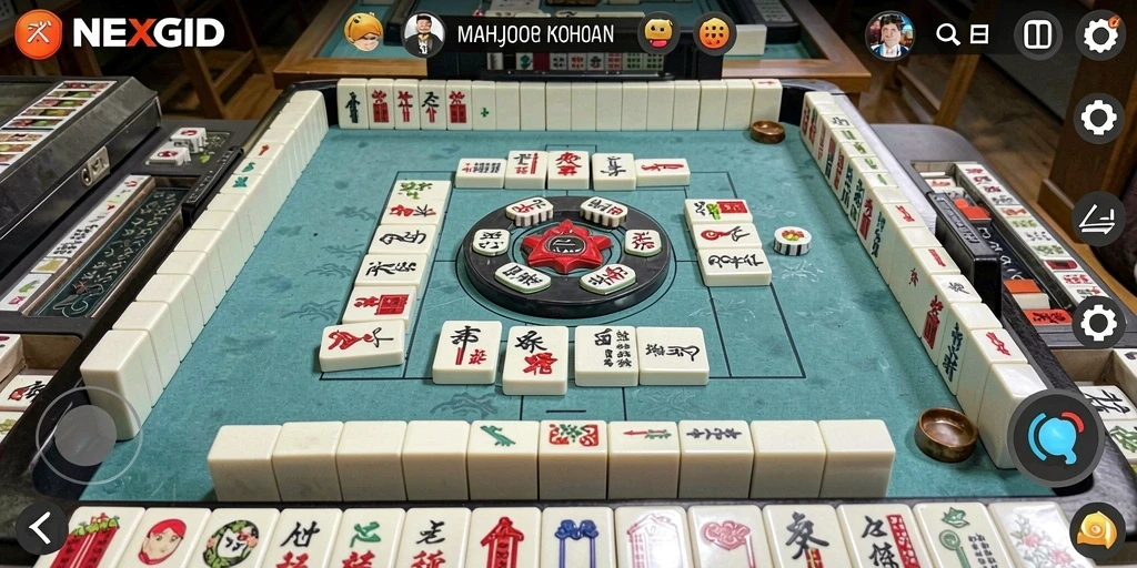 Tampilan gameplay NEXGID yang menarik dan menantang.