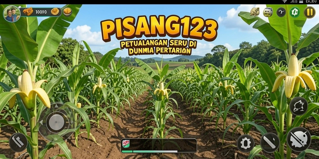 Tampilan gameplay PISANG123 yang seru dan interaktif.