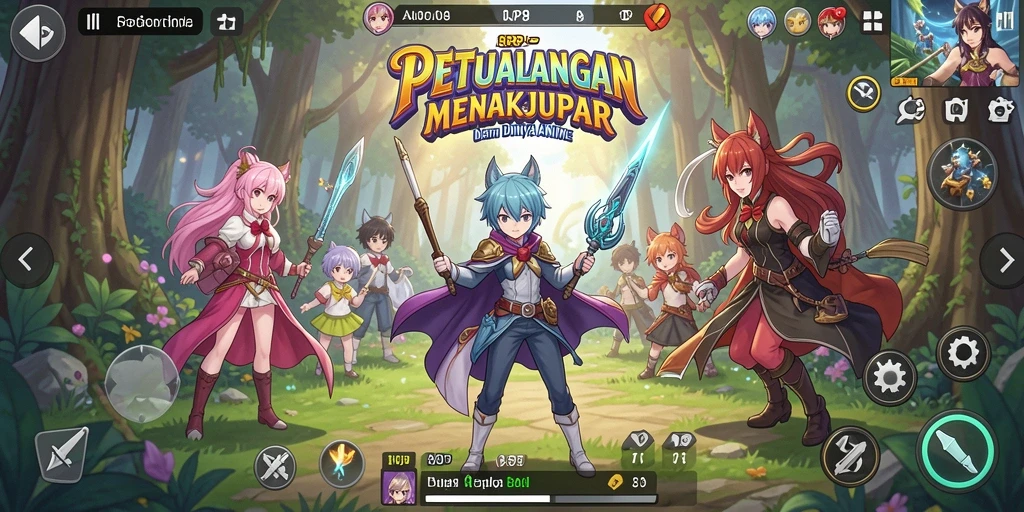 Tampilan gameplay RP8 yang memukau dengan aksi seru.