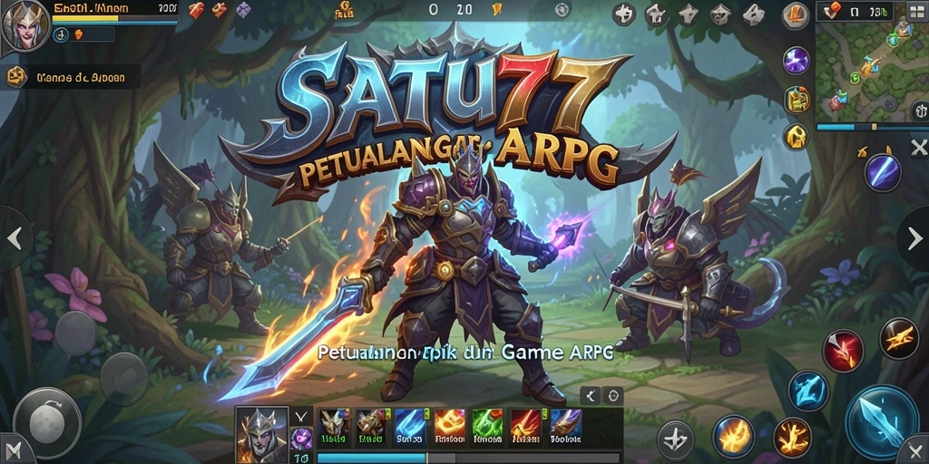 Gameplay seru dalam dunia ARPG yang menantang.