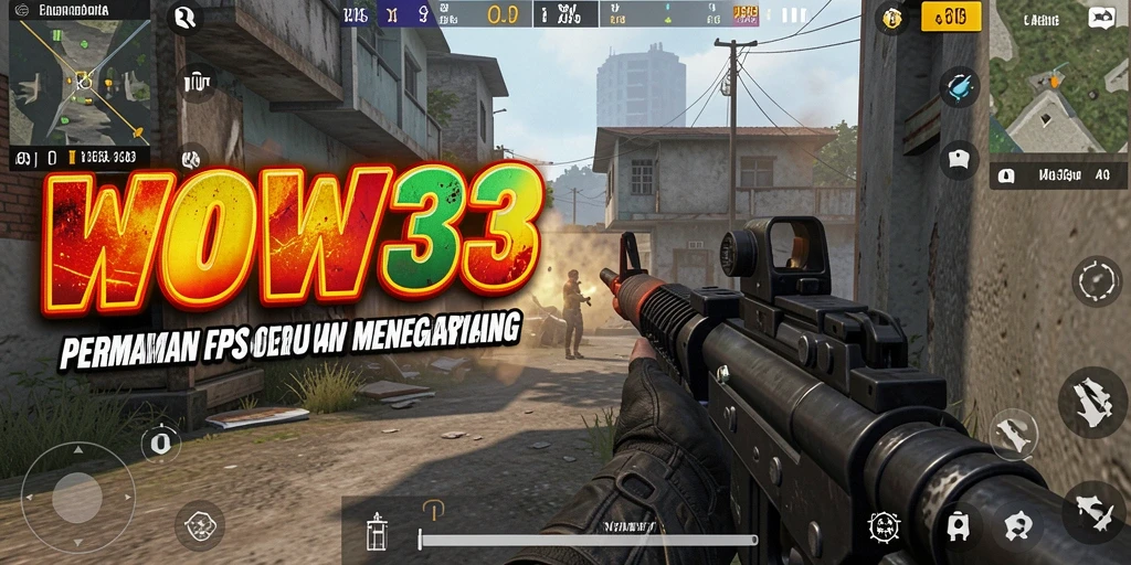 Screenshot menampilkan aksi mendebarkan dalam pertempuran FPS.