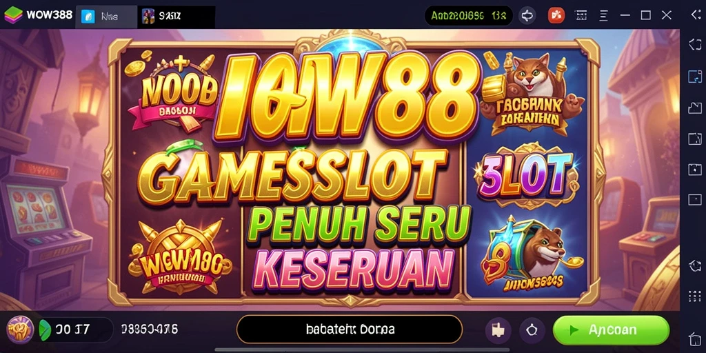 Gameplay slot menegangkan dan berwarna-warni di WOW388.