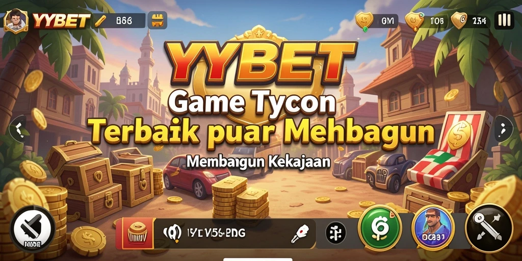 Tampilan gameplay YYBET yang menampilkan kompleksitas manajemen Tycoon.